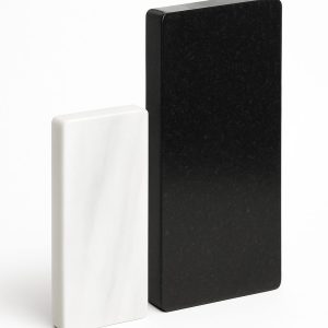 Scara Treapta Negru Absolut 32x100 si ContratreaptaMarmara White 2x20x100cm