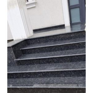 Granit Steel Grey Antracit - scări și glafuri granit lustruit