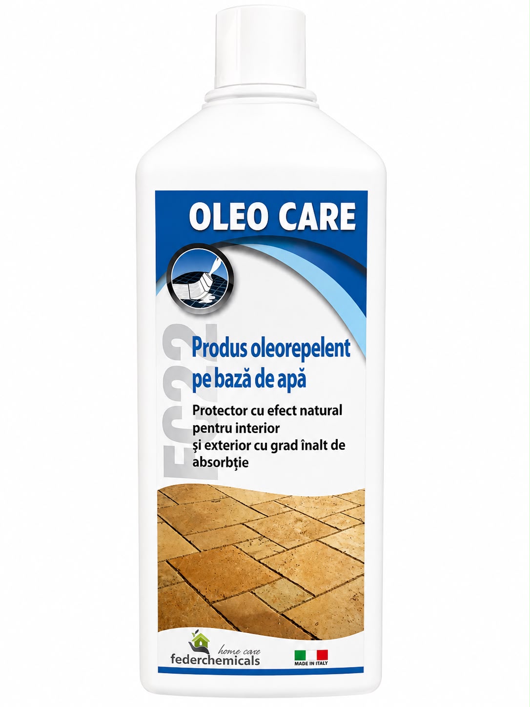 Oleo Care Flacon Oleo Care de 1 litru, impermeabilizant pe bază de apă pentru piatră naturală