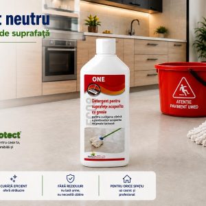 Flacon One de 1 litru, detergent concentrat pentru gresie lucioasă