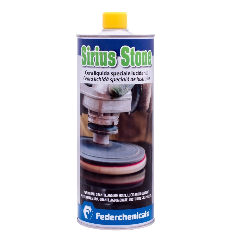 Sirius Stone Flacon Sirius Stone de 1 litru, ceară lichidă pentru lustruirea pietrei naturale